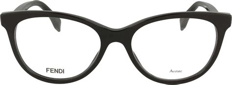 fendi 0201|FENDI Eyeglasses FF 0201 0807 Black .